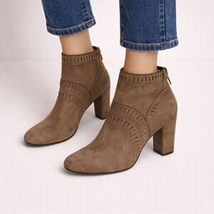 Studio Brown Ankle Booties
